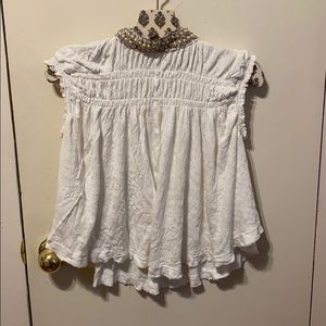 Free people white top